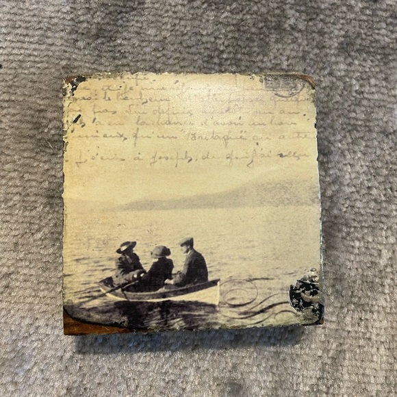 Cedar mountain block art set of 6 - Picture 7 of 7